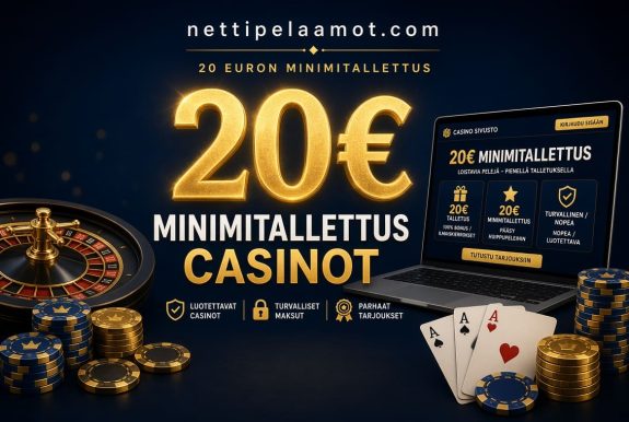 20e minimitalletus casinot