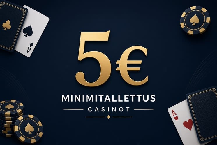 Minimitalletus 5e casinot