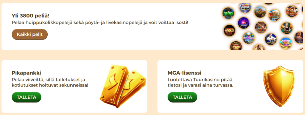 tuuri kasino kokemuksia parhaat ominaisuudet